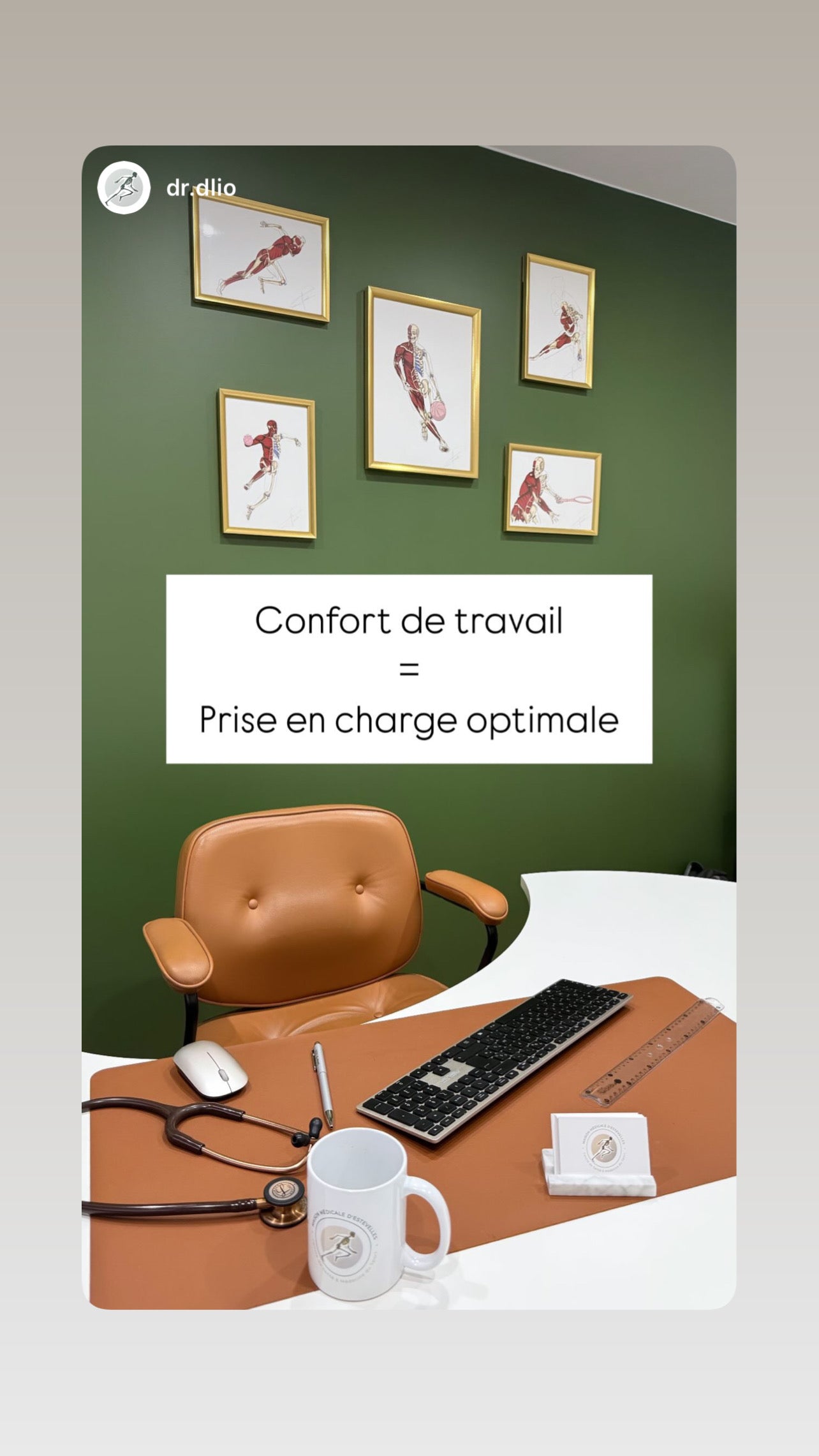 Planche anatomique du tennisman